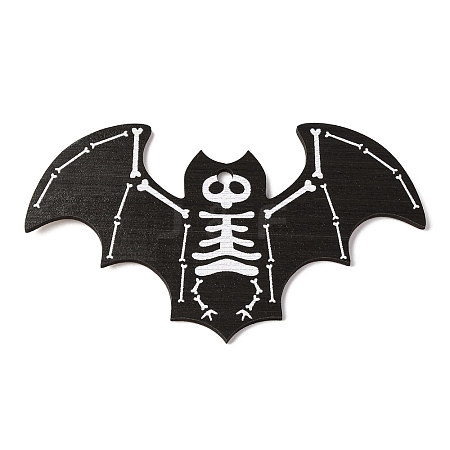 Halloween Printed Wooden Big Pendants LS-WOOD-I016-01E-1