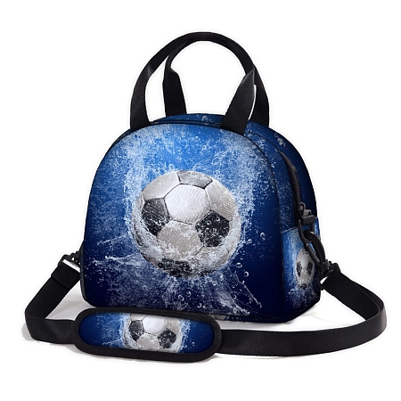 Oxford Soccer Ball Insulated Lunch Bag PW-WGF7A8D-01-1