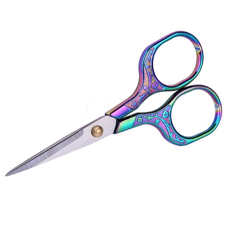 201 Stainless Steel Sewing Embroidery Scissors SENE-PW0002-062A-1