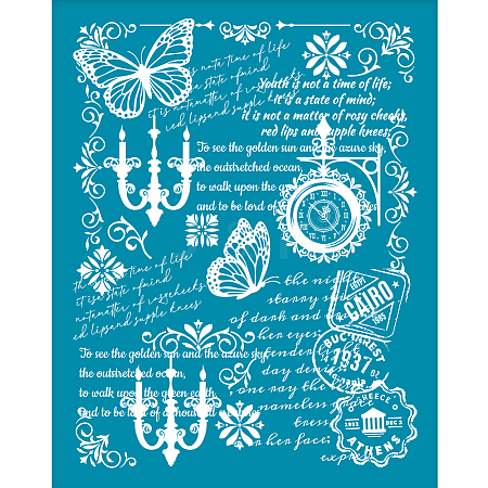 Silk Screen Printing Stencil DIY-WH0341-357-1