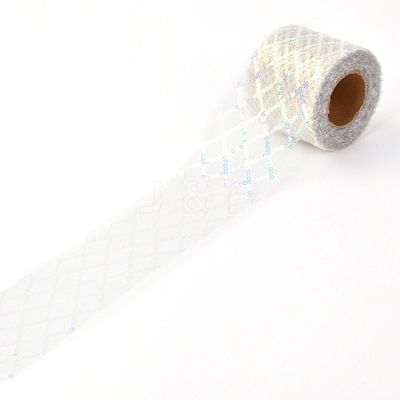 Polyester Tulle Roll Ribbon OCOR-L045-B05-1
