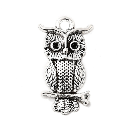 Tibetan Style Alloy Pendant Rhinestone Settings TIBE-Q050-46AS-LF-1