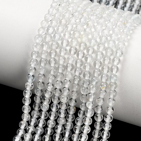 Natural White Topaz Beads Strands G-P627-3mm-02-1