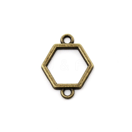 Hollow Frame Alloy Links Connectors LS-FIND-WH0090-78AB-1