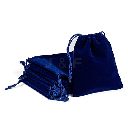 Rectangle Velvet Pouches X-TP-R022-12x15-03-1