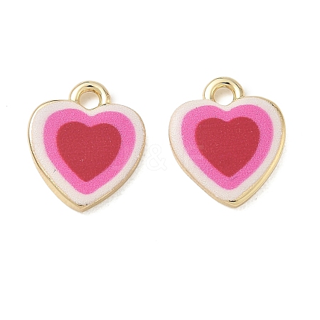 Brass & Enamel Pendants KK-CBAD360-07G-01-1