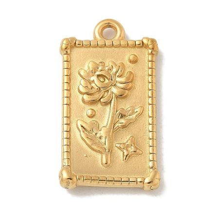 Ion Plating(IP) 304 Stainless Steel Pendants STAS-Q334-26G-1