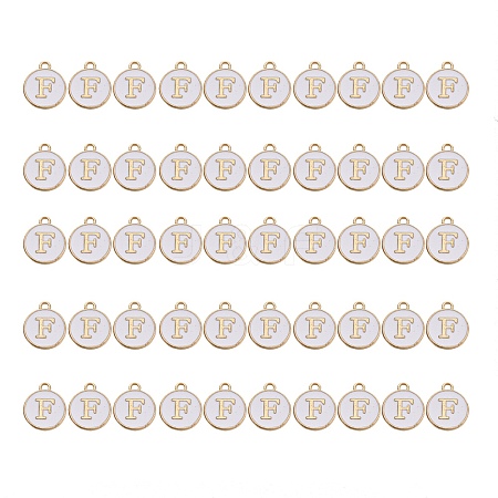 Golden Plated Alloy Charms ENAM-SZ0001-25A-F-1