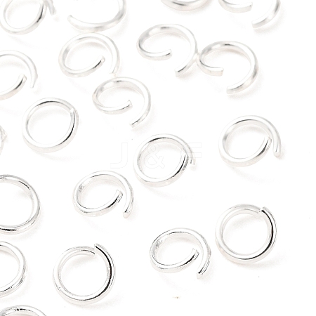 Brass Open Jump Rings KK-G604-08S-16-1