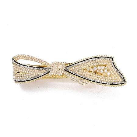 Alloy Crystal Rhinestone Hair Barrettes LS-PHAR-D011-05LG-1