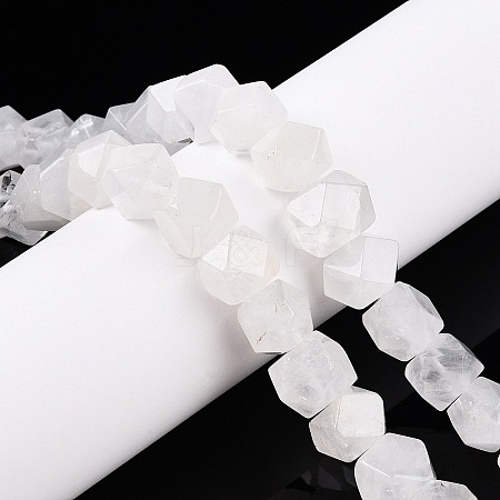 Natural Quartz Crystal Beads Strands G-T138-43-1