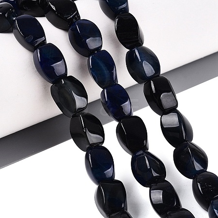 Natural Agate Beads Strands G-Q606-79-1