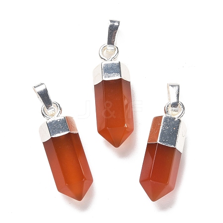 Natural Carnelian Pendants G-G737-08I-S-1