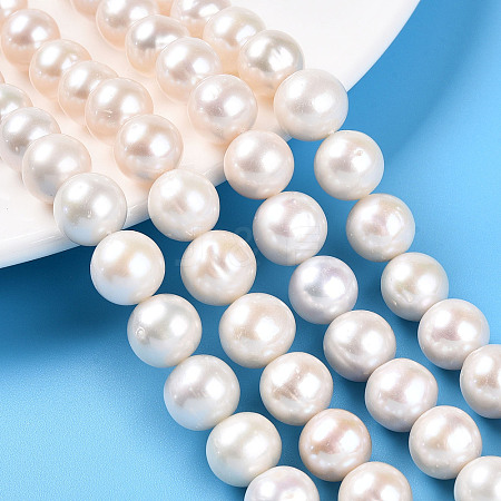 Natural Cultured Freshwater Pearl Beads Strands PEAR-N016-11B-1