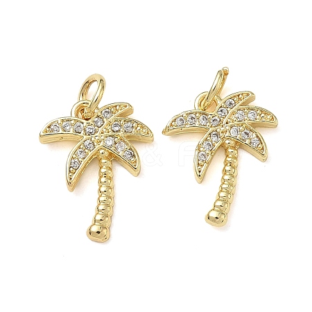 Brass Micro Pave Cubic Zirconia Pendants LS-ZIRC-K070-38G-1