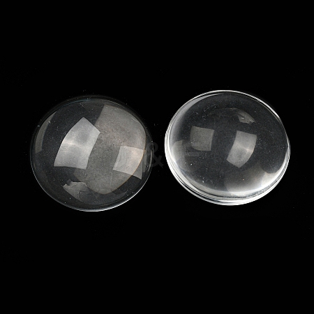 Transparent Glass Cabochons LS-GGLA-G013-1