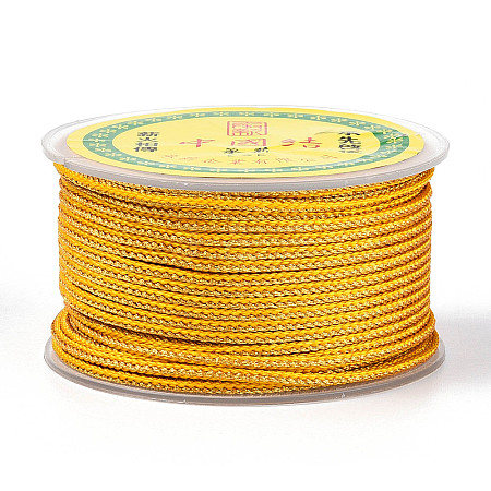 11M Polycotton Metallic Braided Cord OCOR-N008-01D-1