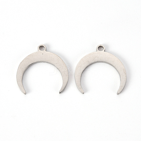 Non-Tarnish 201 Stainless Steel Charms STAS-Q239-011-1