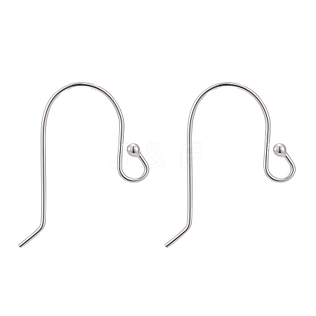 925 Sterling Silver Earring Hooks STER-G011-13-1