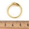 Brass Micro Pave Cubic Zirconia Finger Rings RJEW-C120-30A-G-5