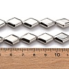 Electroplate Glass Beads Strands EGLA-H109-11D-4