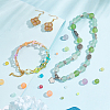   4 Bags 4 Size Transparent Frosted Glass Beads FGLA-PH0001-08-5