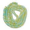 Baking Paint Glass Beads Strands DGLA-C003-01F-3