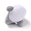 PP Cotton Mini Animal Plush Toys Dolphin Pendant Decoration HJEW-C002-01B-3