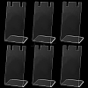 10Pcs L Shaped Acrylic Single Necklace Display Stands NDIS-SC0001-02A-1