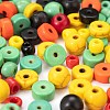 240Pcs Round & Flat Round Synthetic Turquoise Beads and 4 Styles Glass Seed Beads DIY-LS0003-09-4