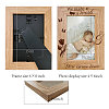 Natural Wood Photo Frames DIY-WH0247-019-2