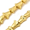 Electroplate Glass Beads Strands EGLA-F166-14G-1