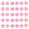 CRASPIRE 40Pcs Polyester Fabric Flowers FIND-CP0001-07B-1