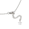 201 Stainless Steel Sun Moon Star Pendant Mixed Stone & 304 Stainless Steel Link Chain 3 Layer Necklaces for Women NJEW-JN05470-02-5