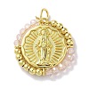 Rack Plated Brass Pendant KK-Z039-05C-2
