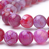 Dyed Natural Agate Beads Strands G-Q462-129A-8mm-3