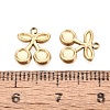 304 Stainless Steel Charms STAS-N125-25H-G-3