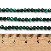Natural Malachite Beads Strands X-G-C262-A02-3mm-5