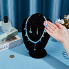 1Pc Bust Shaped Velvet Necklace Display Stands NDIS-PH0001-15-3