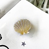 Shell Shape Cellulose Acetate Claw Hair Clips PW-WG49F1A-03-1