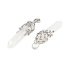 Natural Quartz Crystal Pendants G-M450-01P-12-2