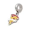 304 Stainless Steel Enamel European Dangle Charms STAS-D153-05B-P-2