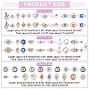  Evil Eye Jewelry Making Finding Kit DIY-NB0008-22B-2