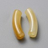 Opaque Acrylic Beads MACR-WH0007-83H-1