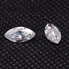 Cubic Zirconia Pointed Back Cabochons ZIRC-M003-4x2mm-007-2