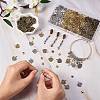 200Pcs 2 Style Tibetan Style Alloy Pendants FIND-SZ0002-33AG-4