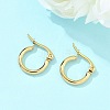 Ion Plating(IP) 304 Stainless Steel Hoop Earrings X-EJEW-N0016-11G-A-1