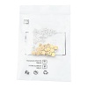 40Pcs 4 Styles Stainless Steel Ear Nuts STAS-FS0002-21-7