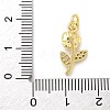 Brass Micro Pave Cubic Zirconia Pendants KK-S511-14G-3