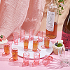 Cowboy Boots Shape PS Plastic Wine Glasses for Doll Miniatures FIND-WH0199-336A-4